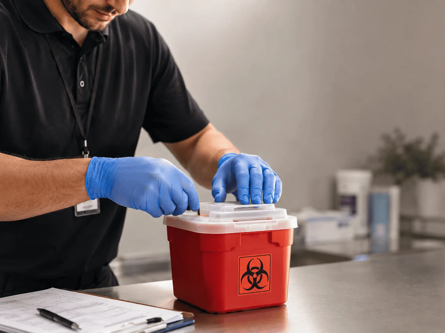 Why choose Sharps Waste Disposal in De Soto, IL